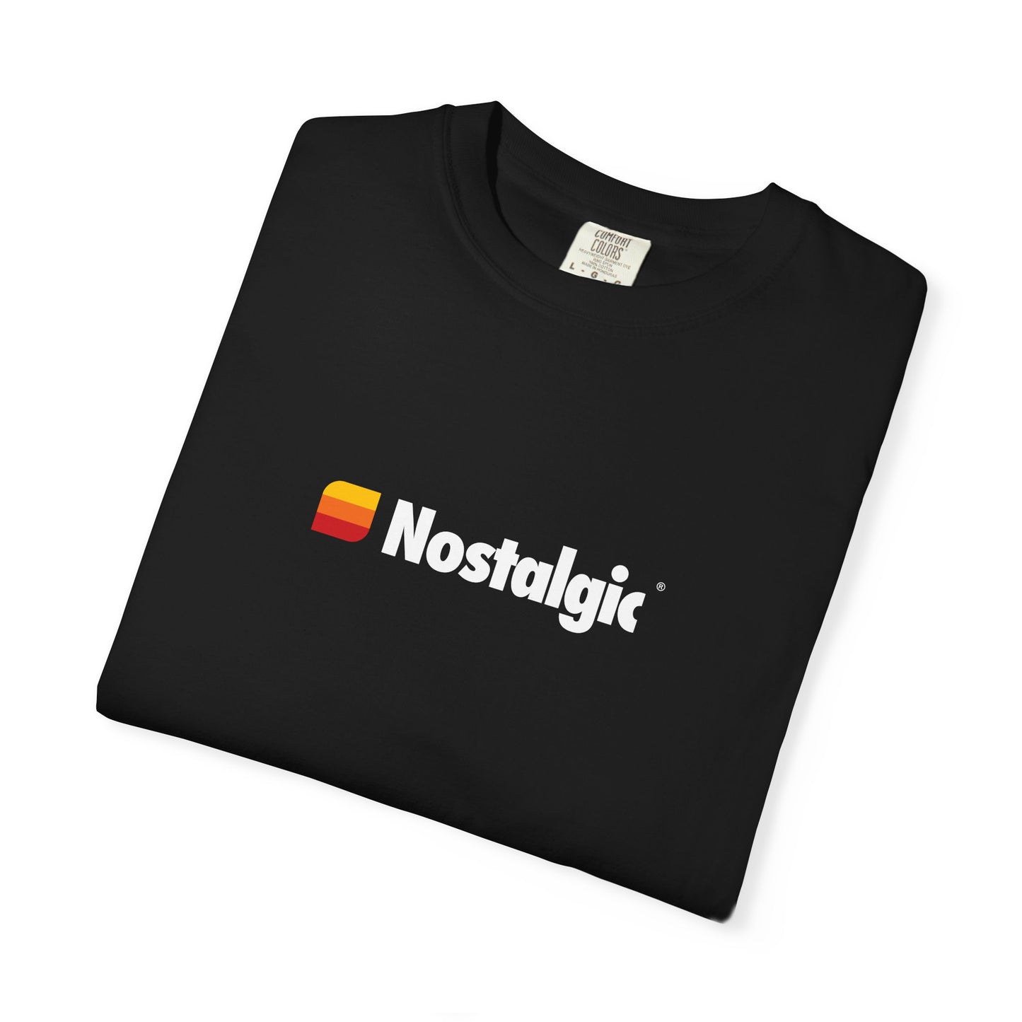 Nostalgic® Unisex Garment-Dyed Black T-Shirt - Comfort Colors