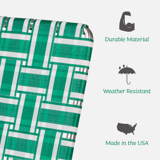 Spring Fling Retro 70s/80s Aluminum Lawn Chair