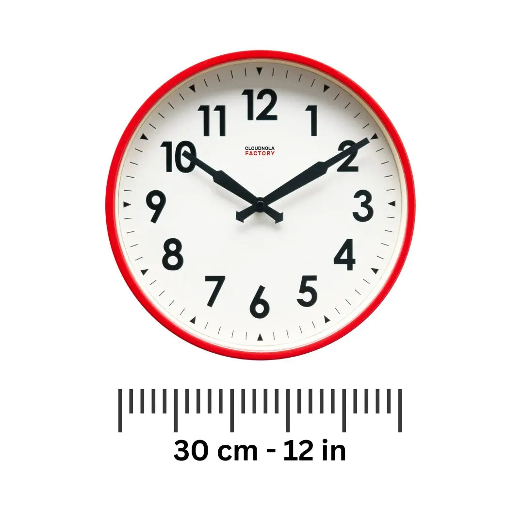 Industrial Vintage 12" Clock