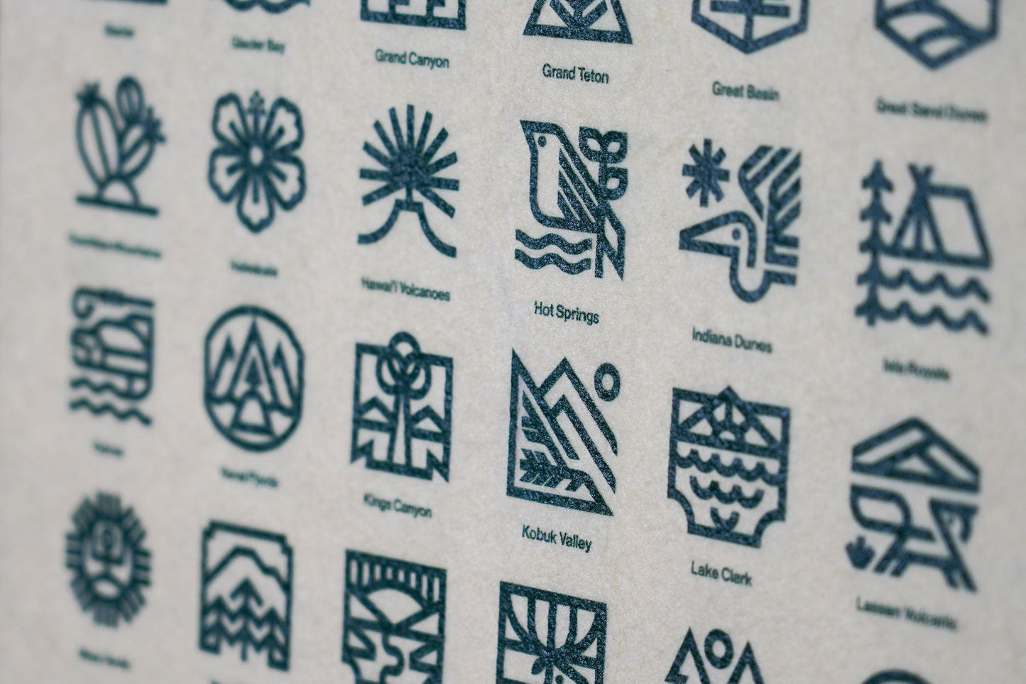 National Parks Camp Flag