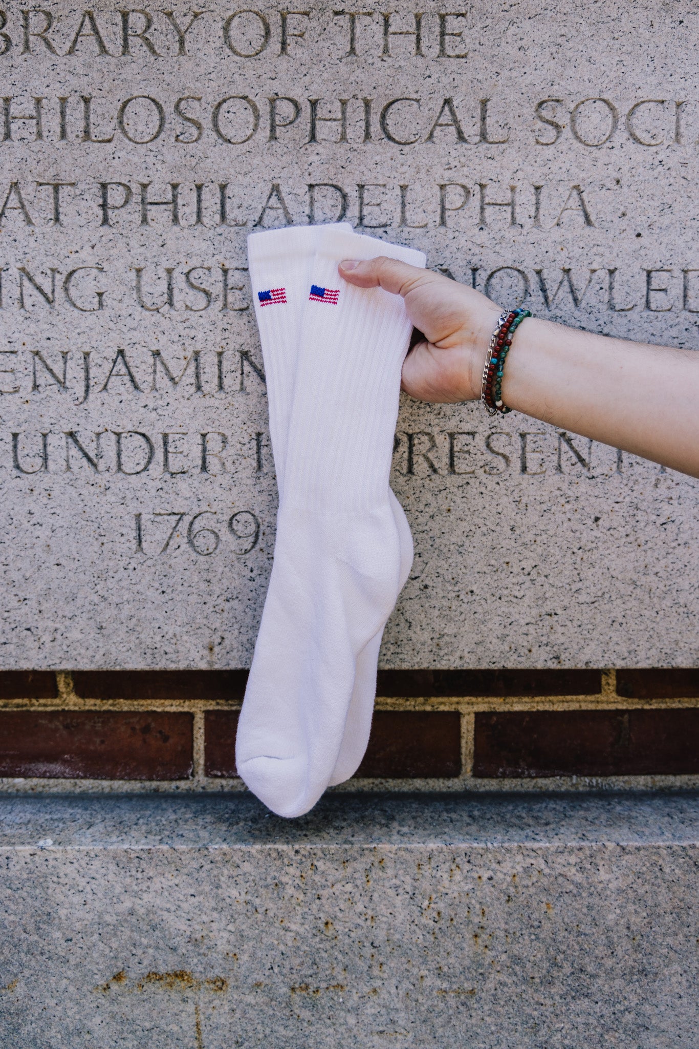 The Flag Crew (2-Pack) American Flag Retro Socks