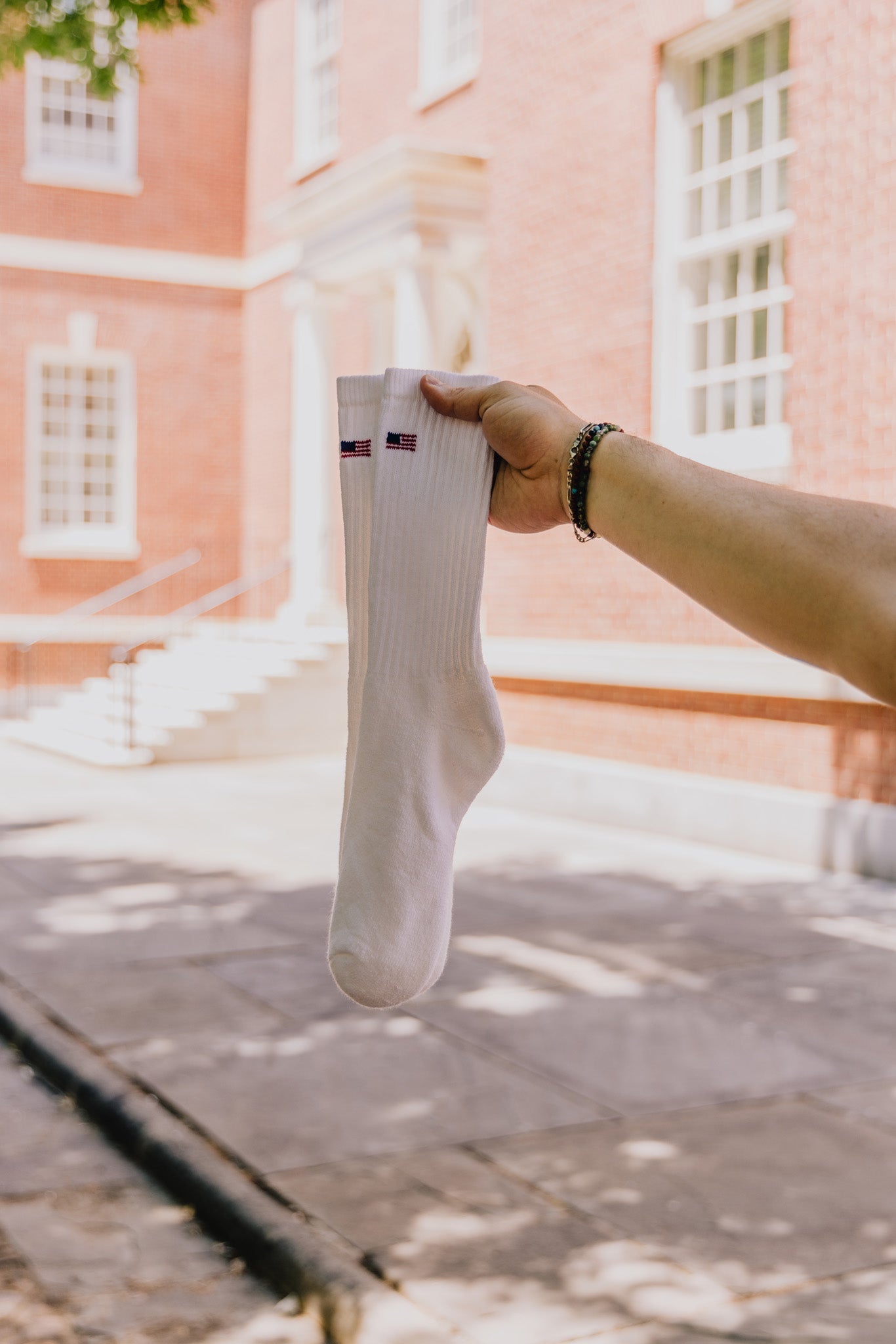 The Flag Crew (2-Pack) American Flag Retro Socks