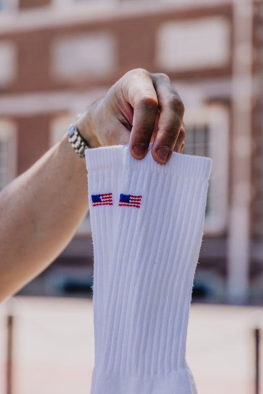 The Flag Crew (2-Pack) American Flag Retro Socks