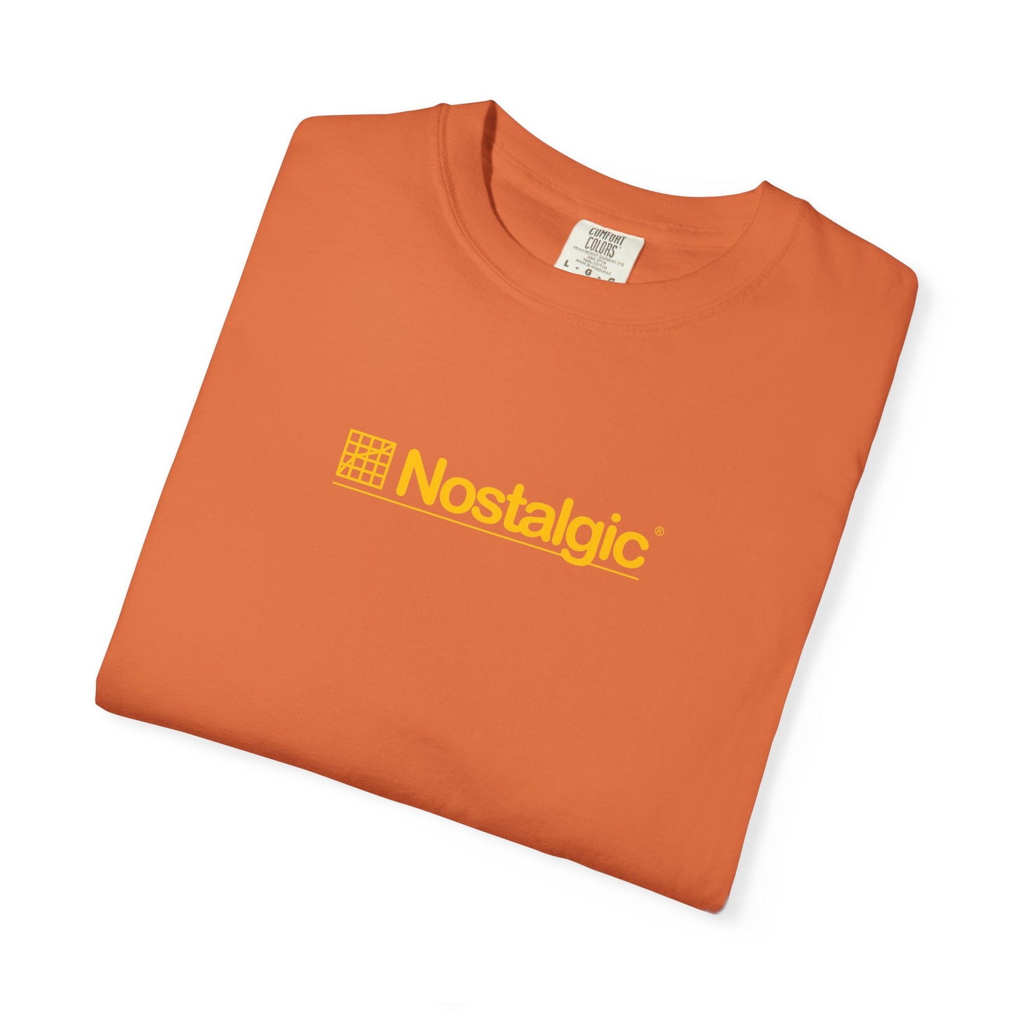 Nostalgic® Orange Unisex T-Shirt - Comfort Colors