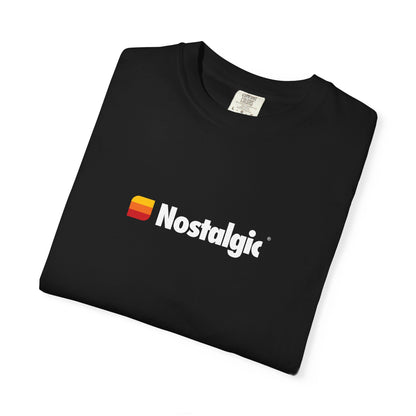 Nostalgic® Unisex Garment-Dyed Black T-Shirt - Comfort Colors