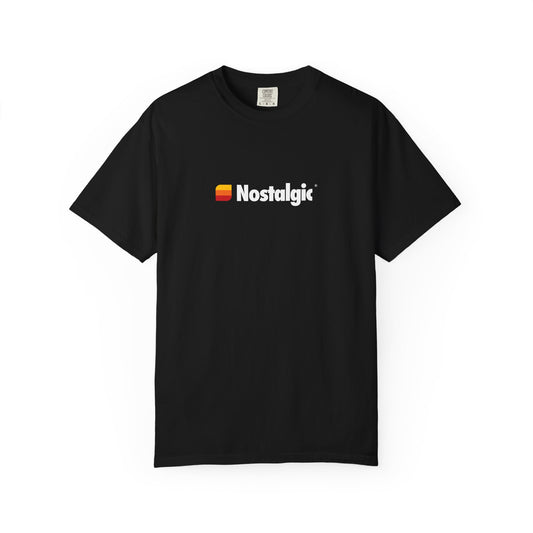 Nostalgic® Unisex Garment-Dyed Black T-Shirt - Comfort Colors