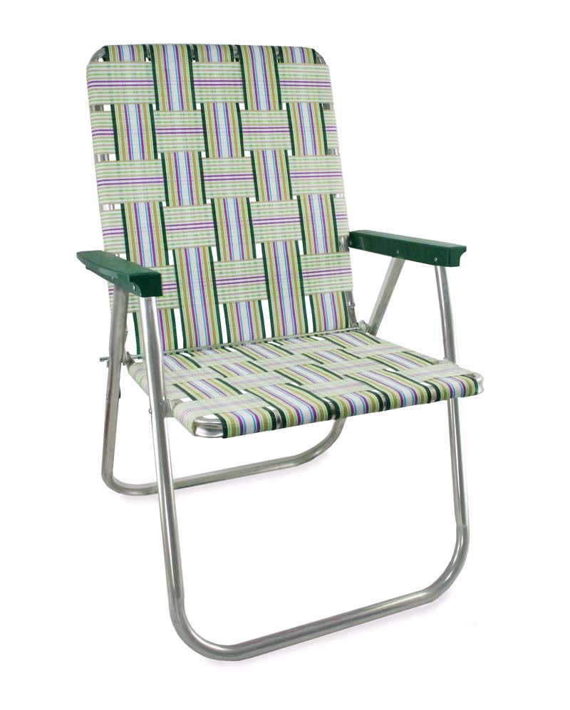 Spring Fling Retro 70s/80s Aluminum Lawn Chair