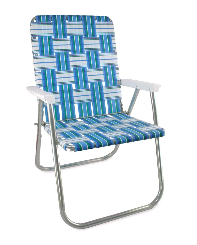 Sea Island Retro 70s/80s Aluminum Lawn Chair