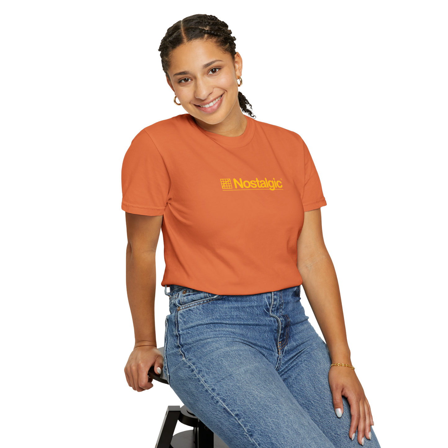 Nostalgic® Orange Unisex T-Shirt - Comfort Colors