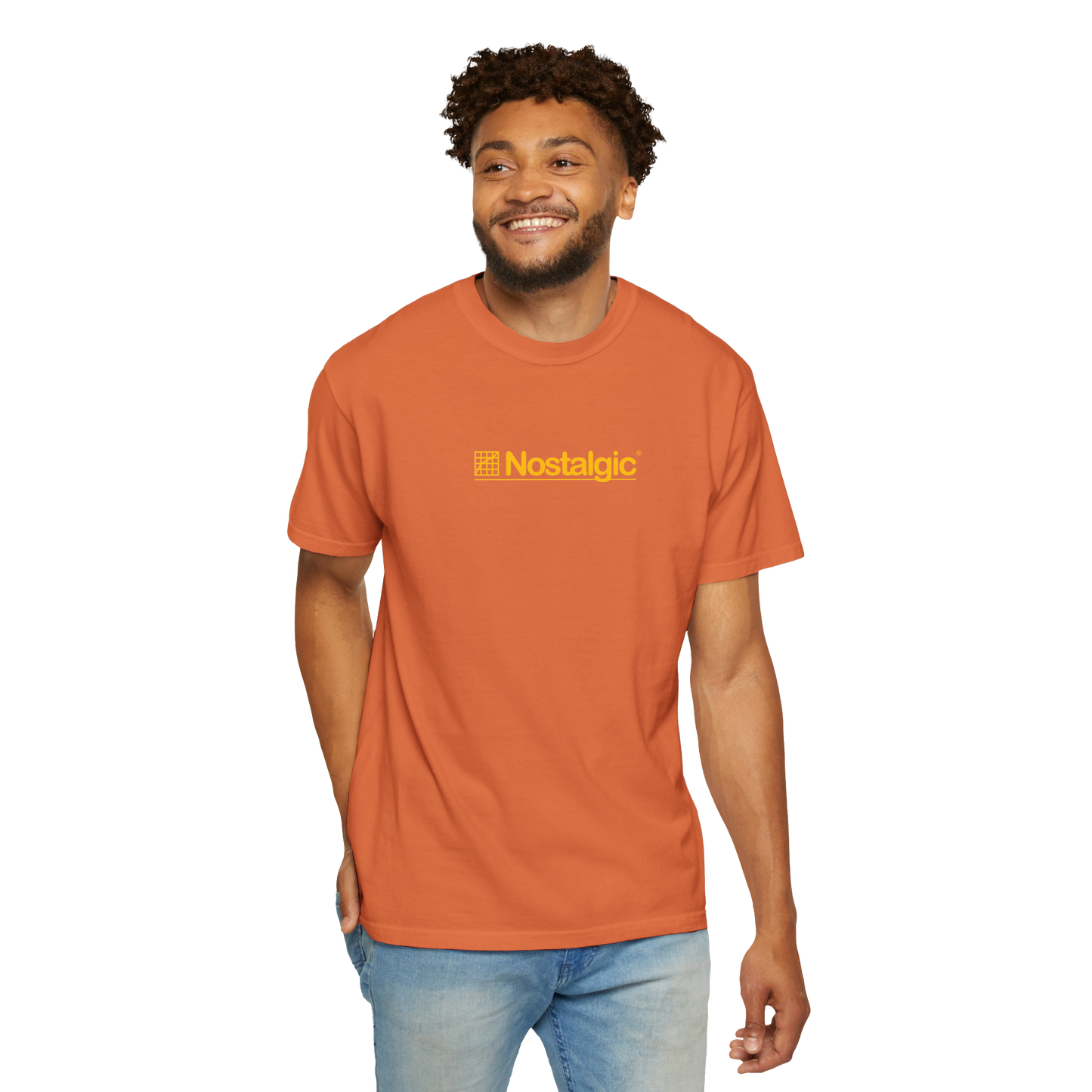 Nostalgic® Orange Unisex T-Shirt - Comfort Colors