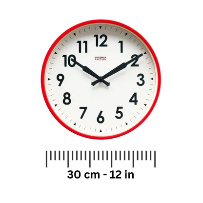 Industrial Vintage 12" Clock