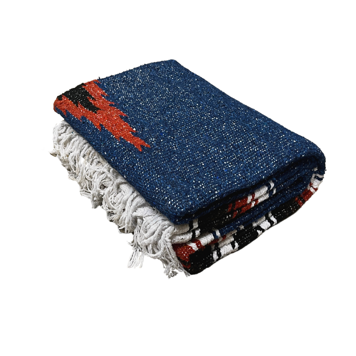 Blue Harvest Moon Diamond Baja Blanket