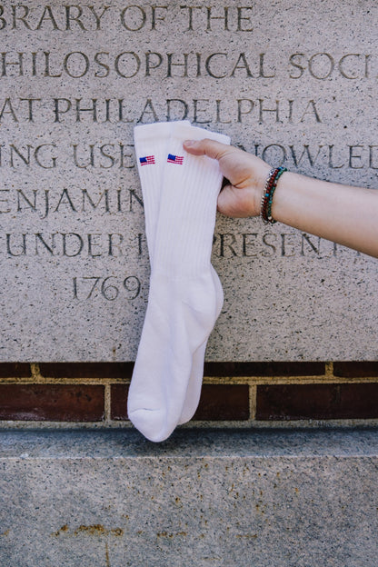 The Flag Crew (2-Pack) American Flag Retro Socks